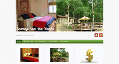 Desktop Screenshot of cottageinnthewoods.com